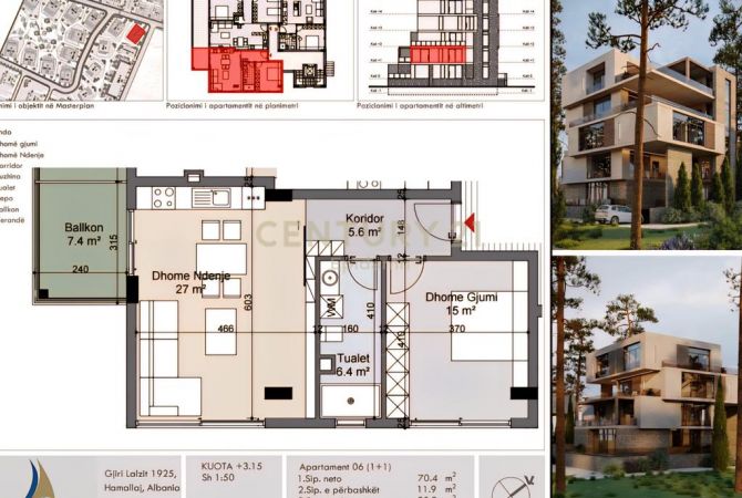 Shtepi ne shitje 1+1 ne Durres - 181,060 Euro