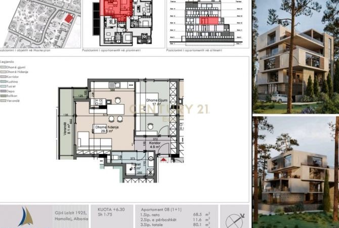 Shtepi ne shitje 1+1 ne Durres - 201,960 Euro