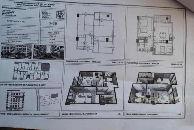 Shtepi ne shitje 2+1 ne Durres - 112,450 Euro