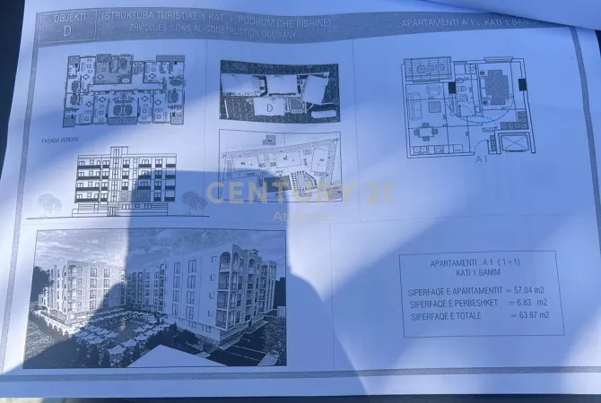Shtepi ne shitje 1+1 ne Durres - 64,000 Euro