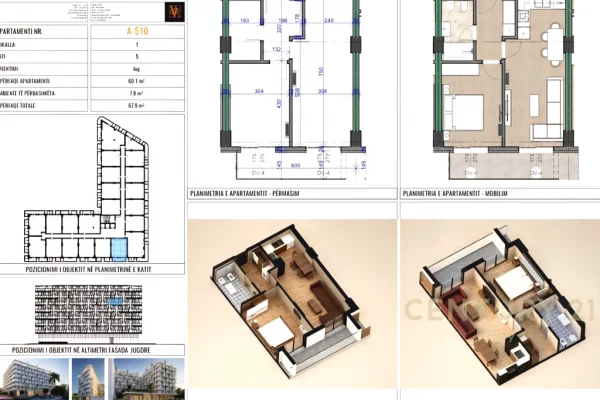 Shtepi ne shitje 1+1 ne Durres - 88,270 Euro