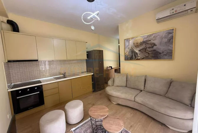 Shtepi ne shitje Apartament ne Tirane, 1+1, Mobilimi E mobiluar, Pagesa 89,000  Euro.