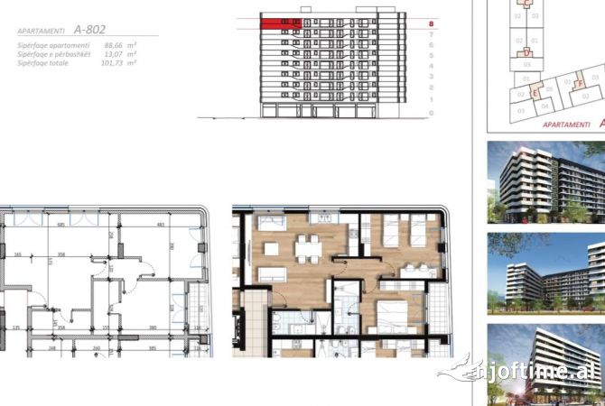 Shtepi ne shitje 2+1 ne Tirane - 177,900 Euro