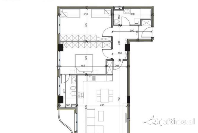 Shtepi ne shitje 2+1 ne Tirane - 121,800 Euro