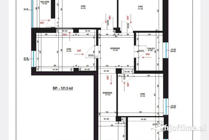 Ambient biznesi me qera 3+1 ne Tirane - 1,400 Euro
