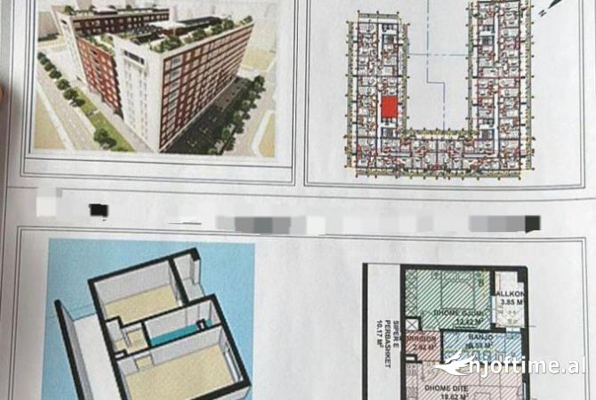 Shtepi ne shitje 1+1 ne Tirane - 102,000 Euro