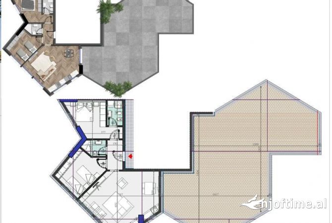 Shtepi ne shitje 2+1 ne Tirane - 294,000 Euro