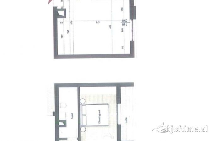 Shtepi ne shitje 1+1 ne Tirane - 96,000 Euro