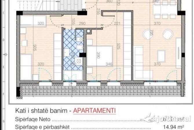 Shtepi ne shitje 2+1 ne Tirane - 185,000 Euro