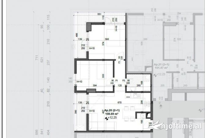 Shtepi ne shitje 2+1 ne Tirane - 158,000 Euro