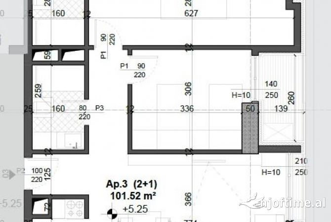Shtepi ne shitje 2+1 ne Tirane - 137,000 Euro