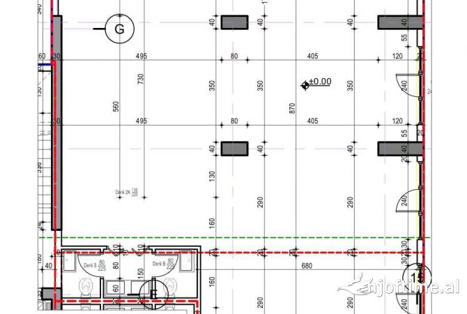 Ambient biznesi me qera 1+1 ne Tirane - 1,300 Euro