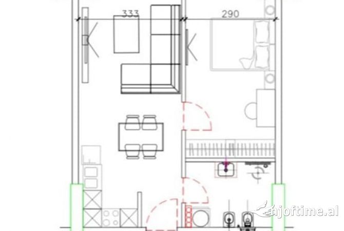 Shtepi ne shitje 1+1 ne Lezhe - 76,000 Euro