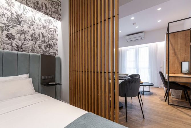 Jepet Super Hotel Luksoz Me Qera Prane Stacioni te Trenit (ID BH2) Tirane