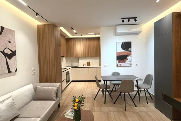 Shtepi me qera Apartament ne Tirane, 1+1, Mobilimi E mobiluar, Pagesa 75,000  Leke.