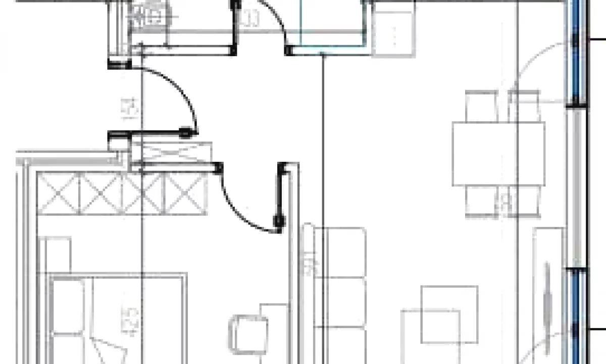 Apartment for sale in Tirana 1+1, Emty