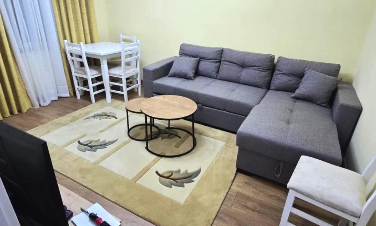 Shtepi me qera Apartament ne Tirane, 1+1, Mobilimi E mobiluar, Pagesa 600  Euro.