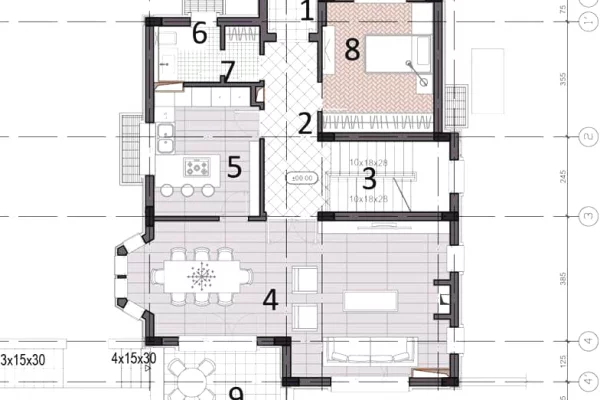 House for Sale 4+1 in Tirana - 1,236,000 Euro