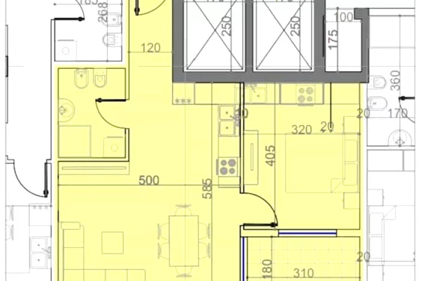 House for Sale 1+1 in Tirana - 80,200 Euro