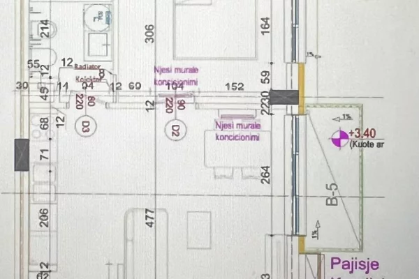 Shtepi ne shitje 1+1 ne Tirane - 120,400 Euro