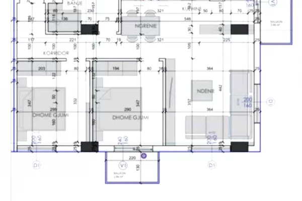 House for Sale 2+1 in Tirana - 155,600 Euro