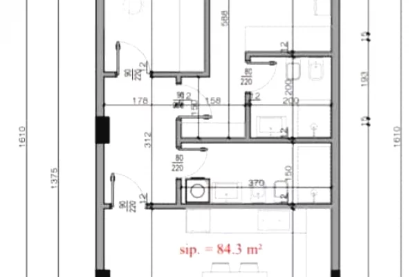 House for Sale 2+1 in Tirana - 121,900 Euro