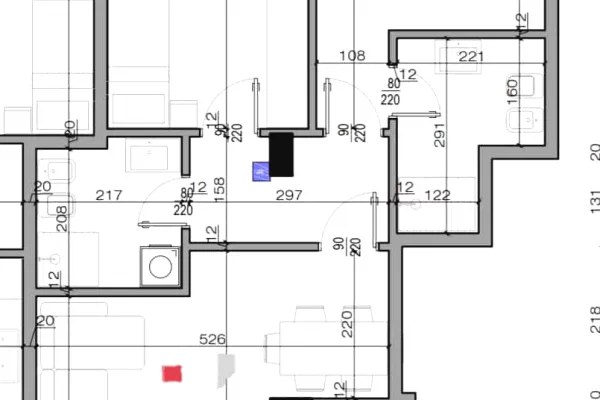 House for Sale 2+1 in Tirana - 126,000 Euro