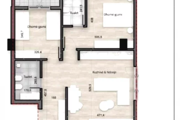 Shtepi ne shitje 2+1 ne Tirane - 166,000 Euro