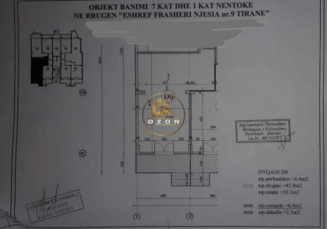 Ambient biznesi ne shitje 1+1 ne Tirane - 90,000 Euro