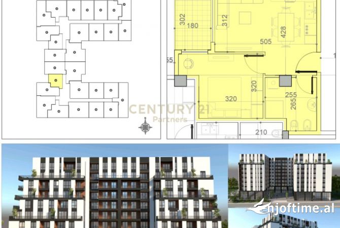 Shtepi ne shitje 1+1 ne Tirane - 51,200 Euro