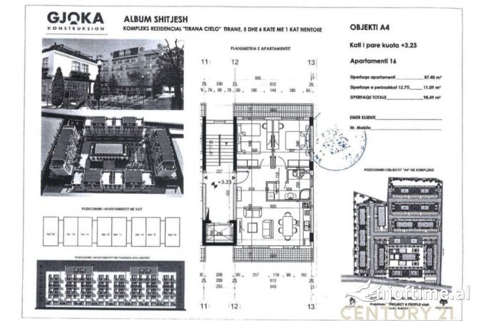 Shtepi ne shitje Apartament ne Tirane, 2+1, Mobilimi Bosh, pa mobiluar, Pagesa 156,800  Euro.