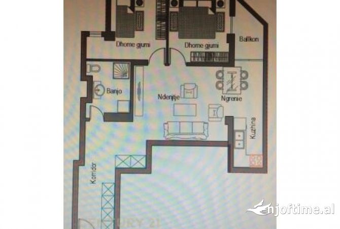 Shtepi ne shitje 2+1 ne Tirane - 185,000 Euro