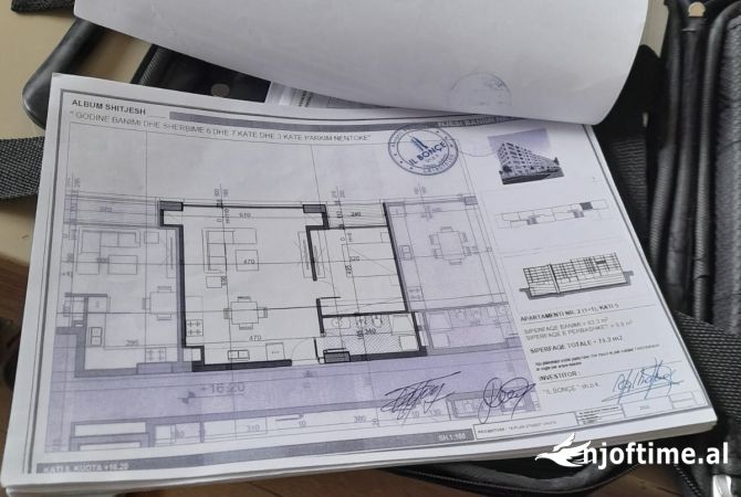 Shitet Apartament Nr.2 (1+1) Kati 5