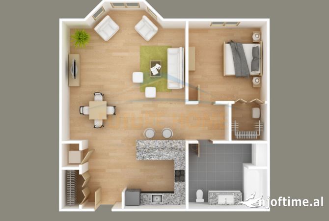 Shtepi ne shitje Garsoniere ne Tirane - 35,000 Euro