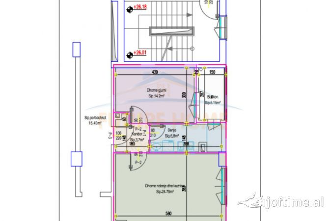 Shtepi ne shitje 1+1 ne Tirane - 119,221 Euro