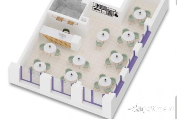 Shtepi ne shitje Apartament ne Tirane, 1+1, Mobilimi Bosh, pa mobiluar, Pagesa 149,000  Euro.