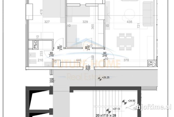 Shtepi ne shitje 2+1 ne Tirane - 255,500 Euro