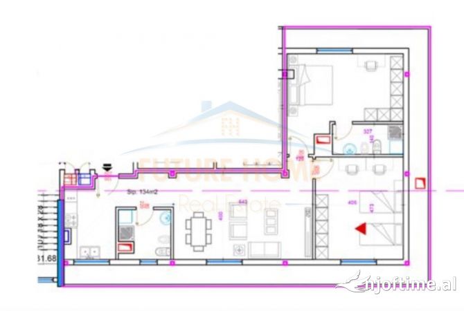 Shtepi ne shitje 2+1 ne Tirane - 323,400 Euro