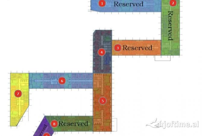 Apartment for sale in Tirana 2+1, Emty