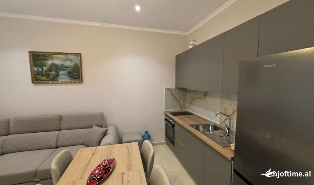 Shtepi me qera Apartament ne Tirane, 1+1, Mobilimi E mobiluar, Pagesa 570  Euro.