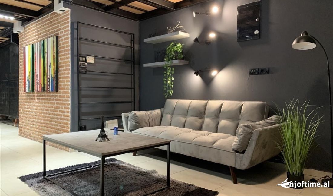 Shtepi me qera Apartament ne Tirane, 1+1, Mobilimi E mobiluar, Pagesa 550  Euro.