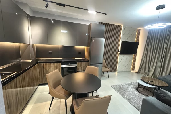 Shtepi me qera Apartament ne Tirane, 1+1, Mobilimi E mobiluar, Pagesa 55,000  Leke.