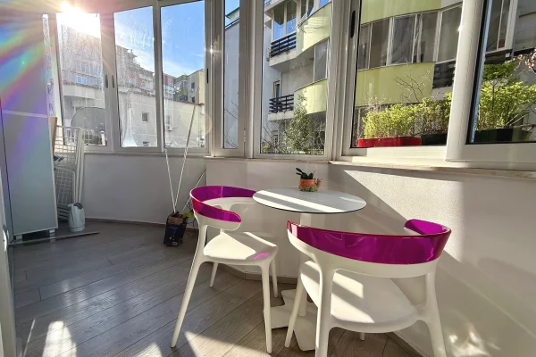 Shtepi me qera Apartament ne Tirane, 1+1, Mobilimi E mobiluar, Pagesa 600  Euro.