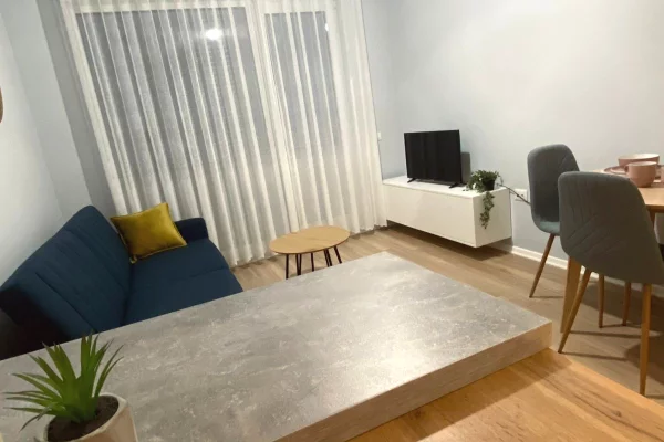 Shtepi me qera Apartament ne Tirane, 1+1, Mobilimi E mobiluar, Pagesa 60,000  Leke.