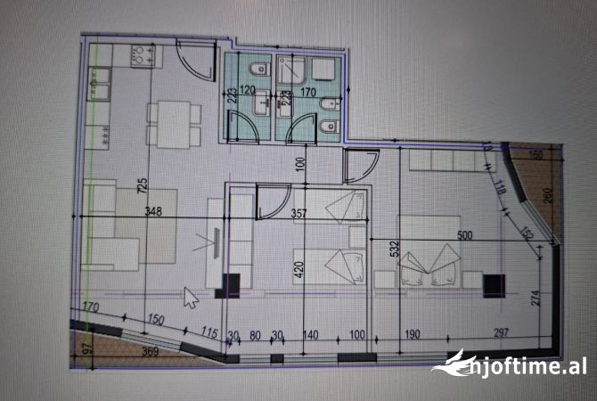 Shtepi ne shitje 2+1 ne Tirane - 220,000 Euro