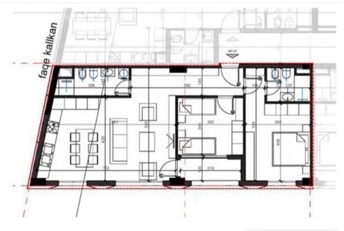 Shtepi ne shitje 2+1 ne Tirane - 165,000 Euro