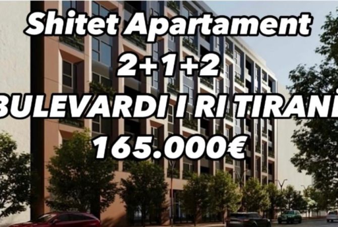 Shtepi ne shitje 2+1 ne Tirane - 165,000 Euro