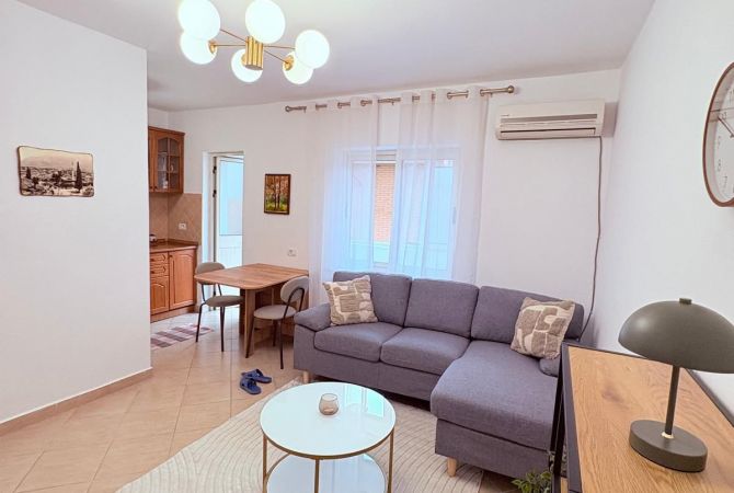Shtepi me qera Apartament ne Tirane, 1+1, Mobilimi E mobiluar, Pagesa 500  Euro.