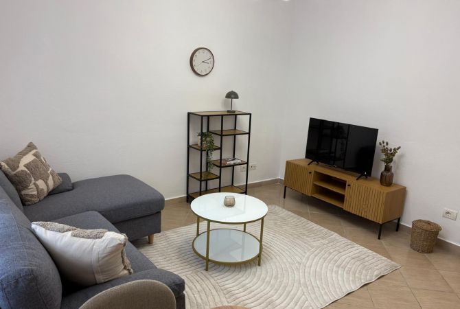Shtepi me qera Apartament ne Tirane, 1+1, Mobilimi E mobiluar, Pagesa 500  Euro.