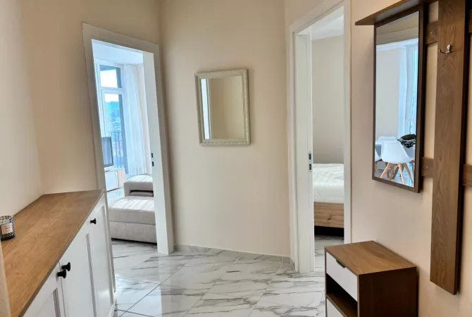 Shtepi me qera Apartament ne Tirane, 1+1, Mobilimi E mobiluar, Pagesa 550  Euro.